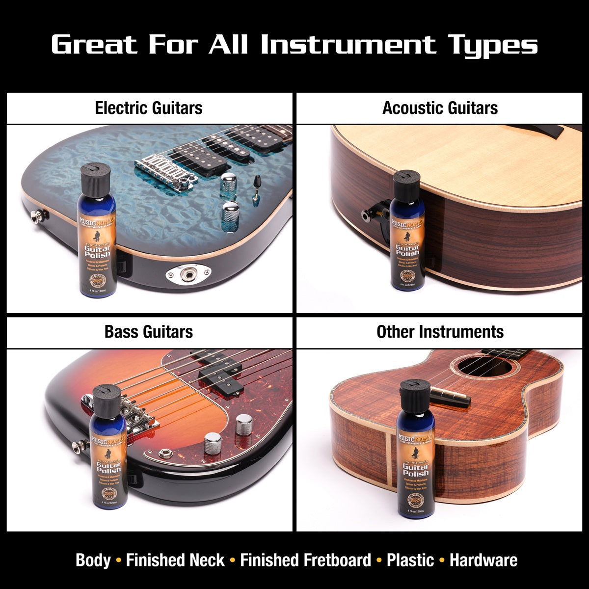 Music Nomad MN101 Guitar polish Pro Strength - 120ml