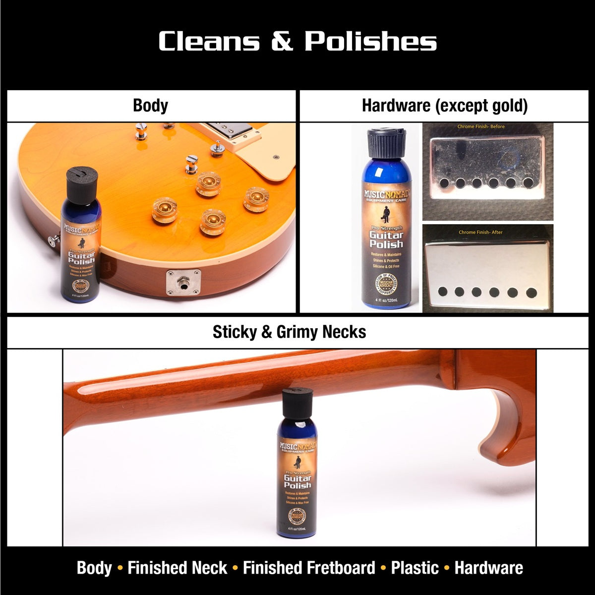 Music Nomad MN101 Guitar polish Pro Strength - 120ml