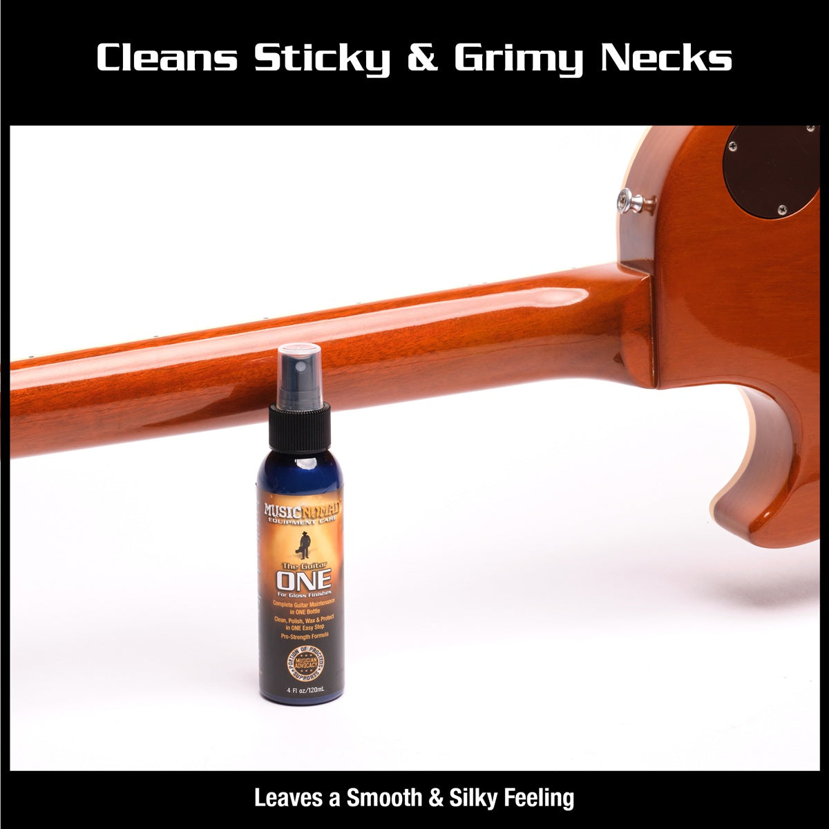 Music Nomad MN103 All-In-One Guitar Cleaner, Polish & Wax - 120ml