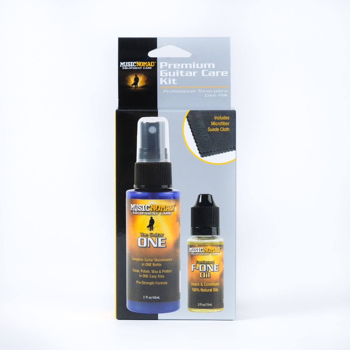 Music Nomad MN140 Premium Guitar Care Kit 3-Piece