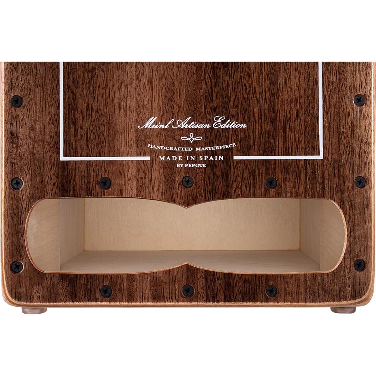 Meinl AECLBE Artisan Cajon Cantina Line Brown Eucalyptus Frontplate