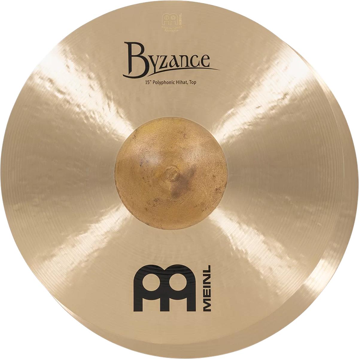 Meinl B15POH Byzance Traditional 15inch Polyphonic Hi-Hats Cymbal