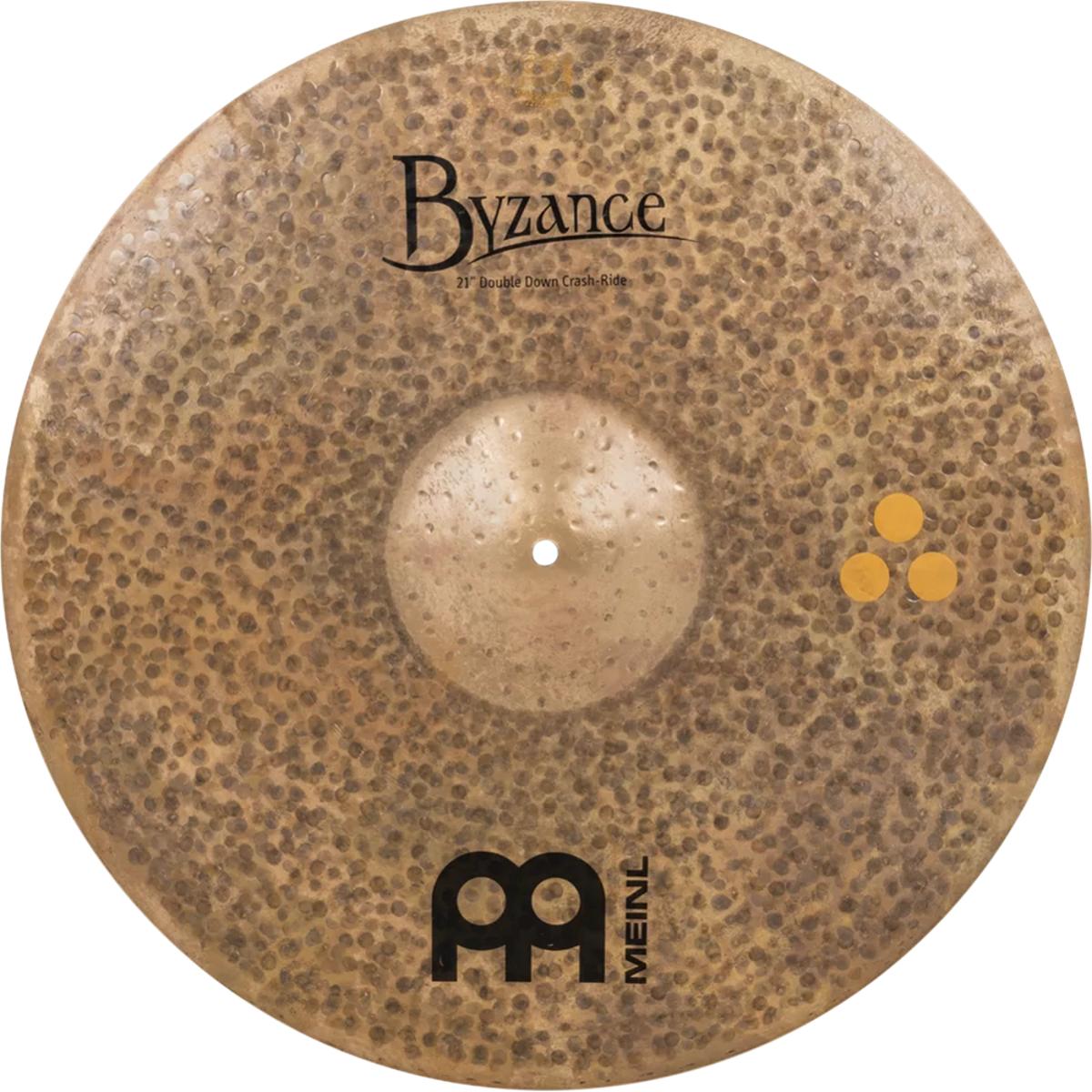 Meinl B21DDCR Byzance Dark 21inch Double Down Crash-Ride Cymbal\