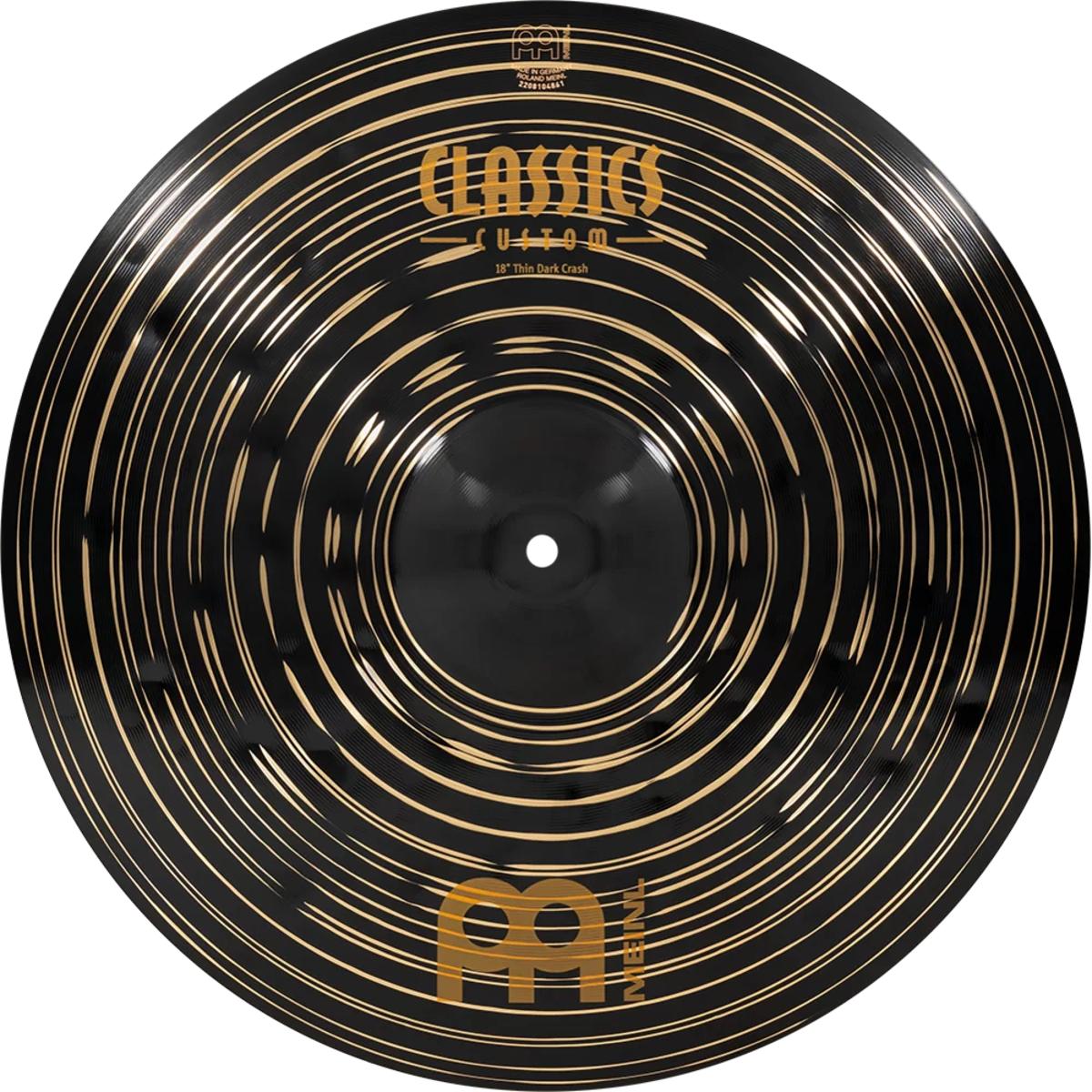 Meinl CC18TDAC Classics Custom Dark 18inch Thin Crash Cymbal