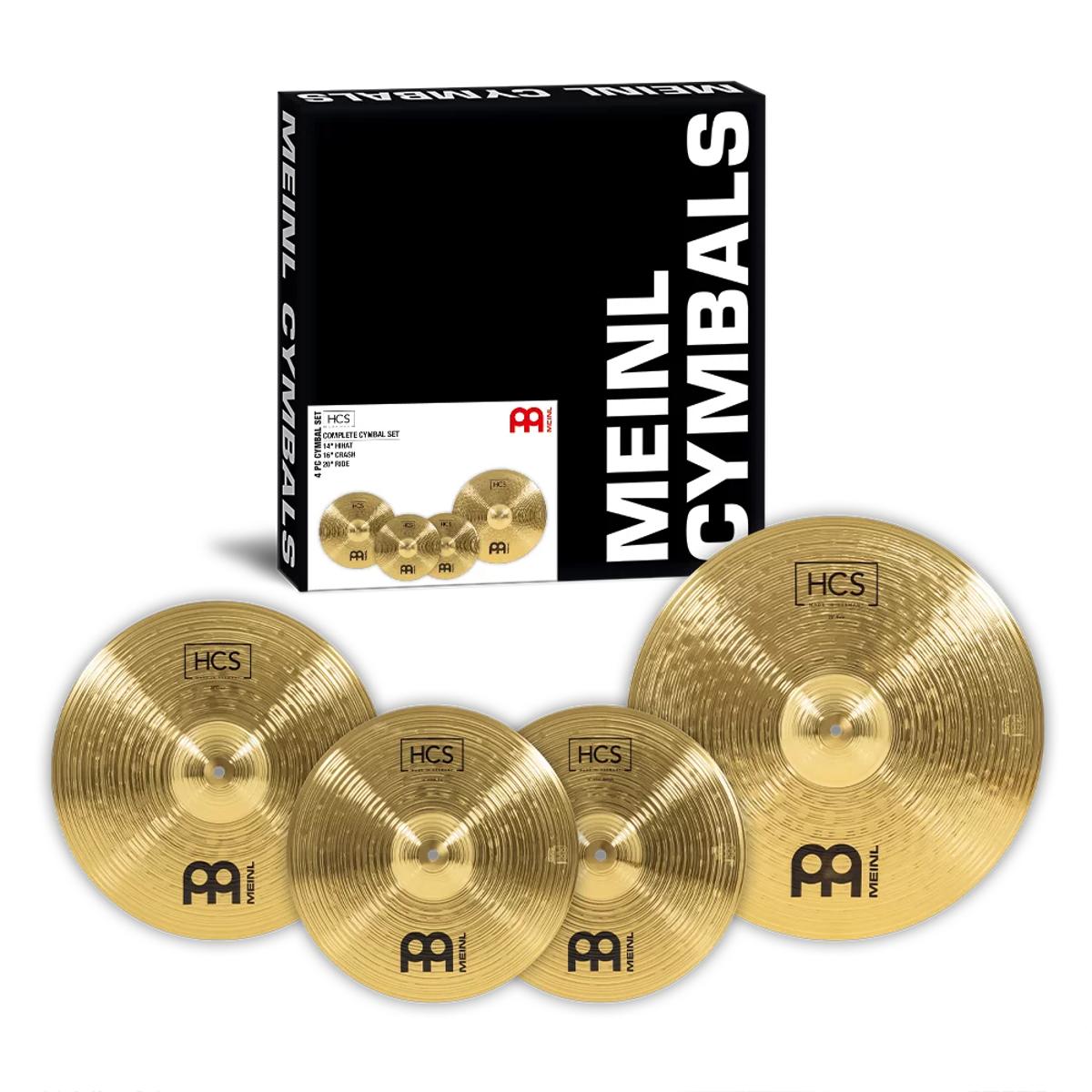 Meinl HCS-141620 Practice HCS Cymbal Pack 14inch HH 16inch C 20inch R