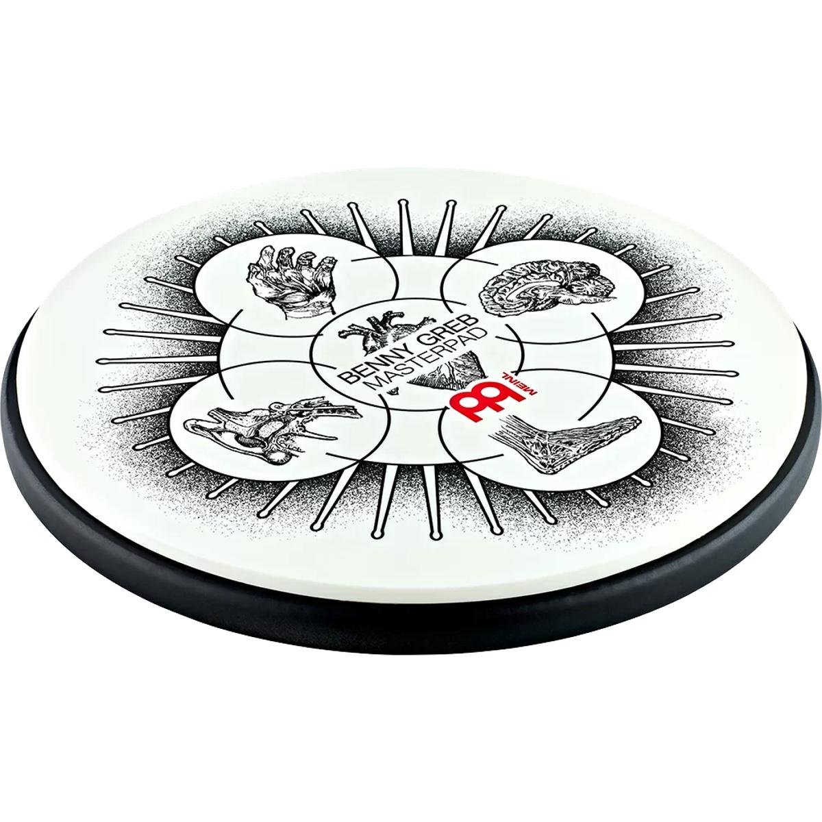 Meinl MPP-12-BG Practice Pad 12inch Benny Greb Masterpad