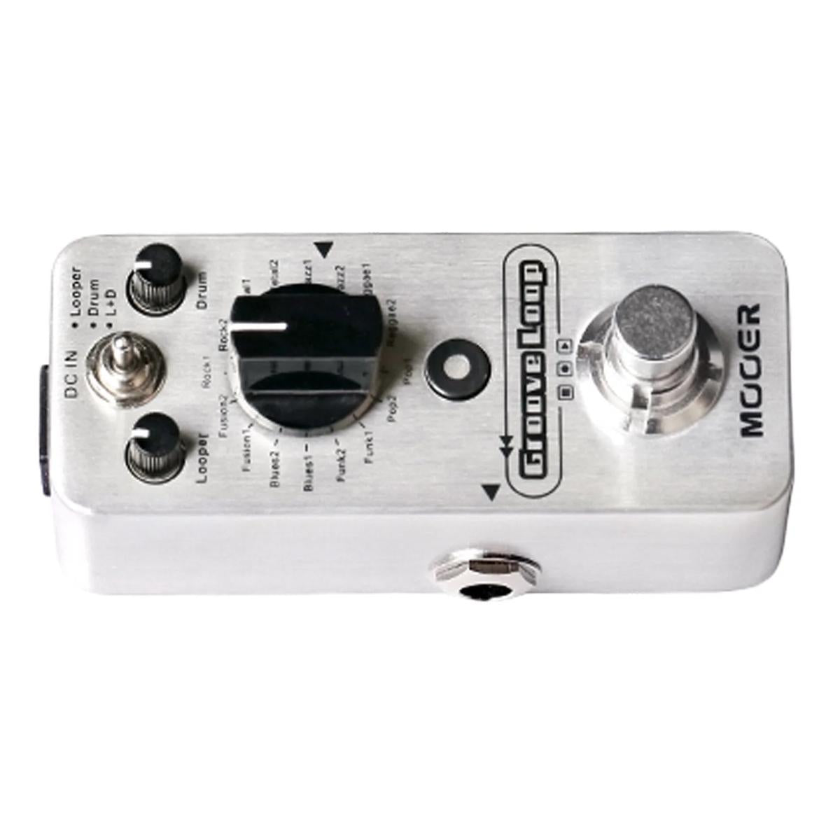 Mooer Groove Loop Drum Machine & Looper Micro Guitar Effects Pedal