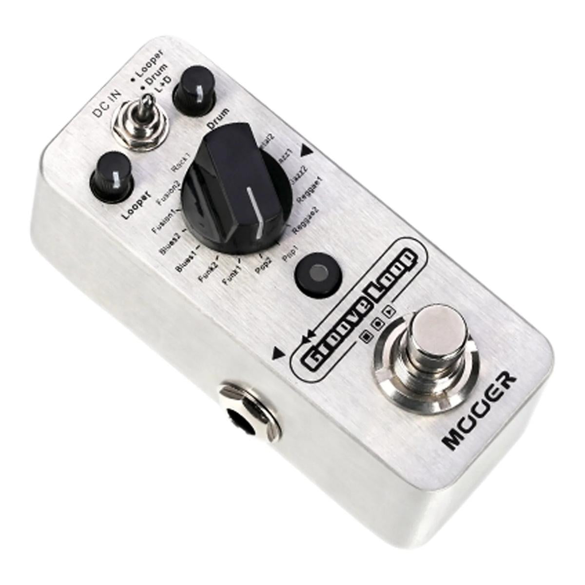 Mooer Groove Loop Drum Machine & Looper Micro Guitar Effects Pedal
