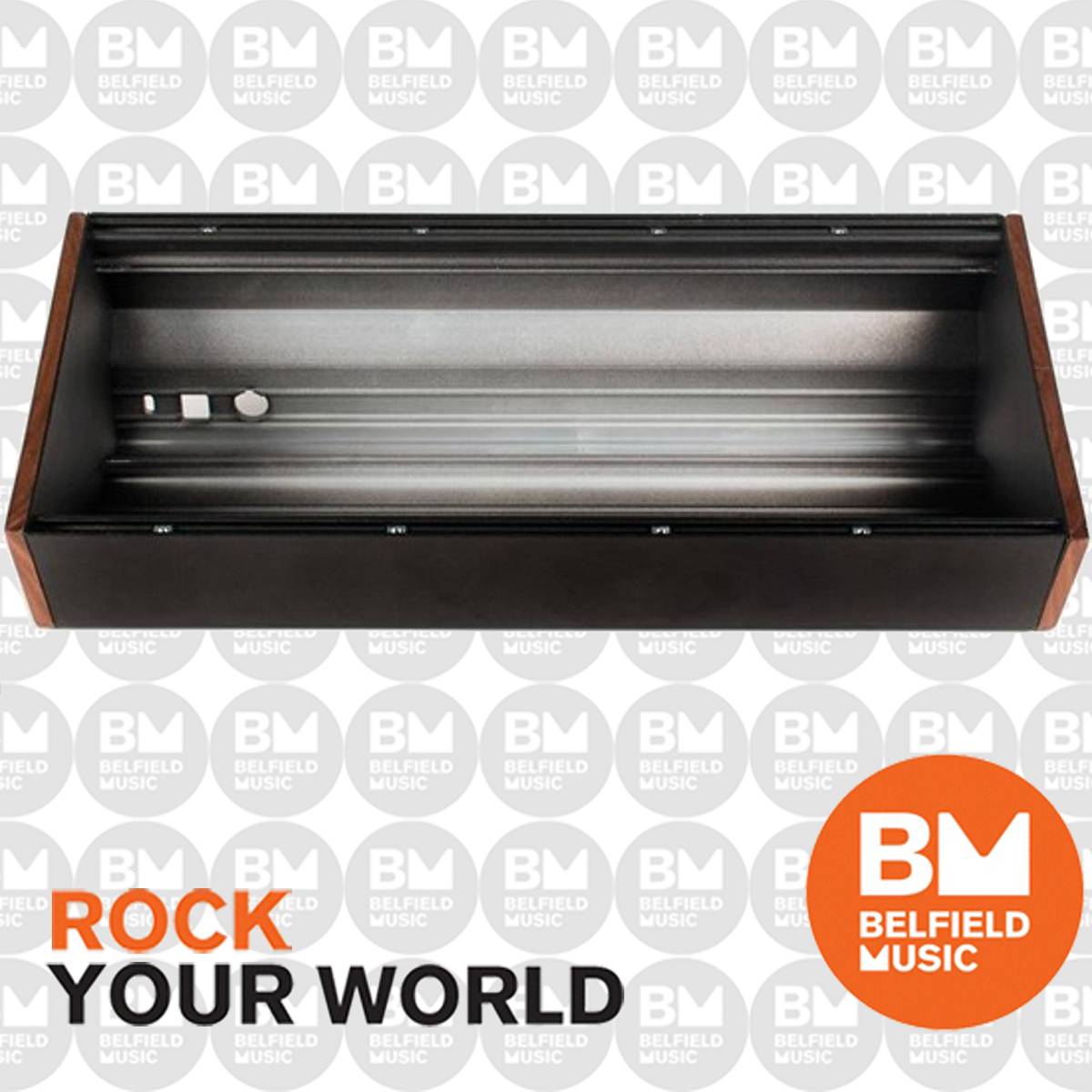 Moog Eurorack Case w/ Wood Sides, Sliding Nuts & Screws (60HP