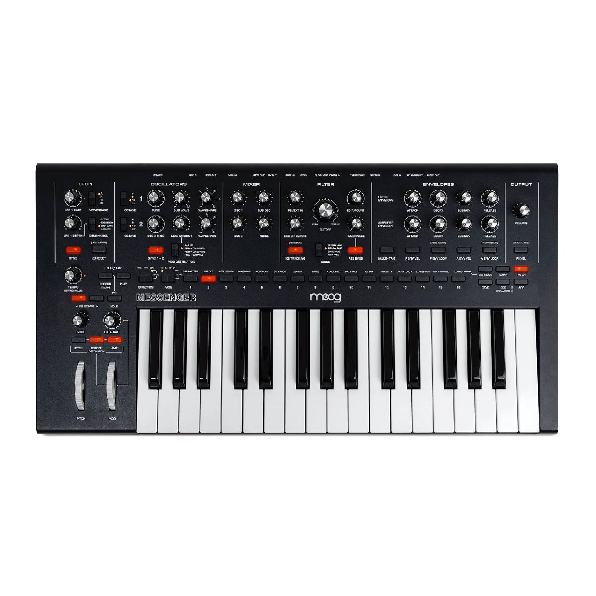 Moog Messenger Monophonic Analog Keyboard Synthesizer