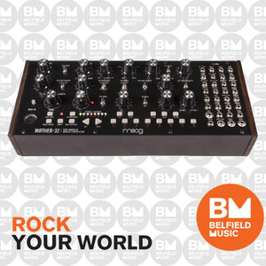Moog Mother 32 Tabletop Semi Modular Analogue Synth Belfield Music