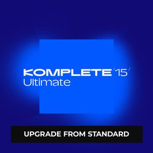 Native Instruments NI Komplete 15 Ultimate Upgrade (from Komplete Standard) - DOWNLOAD CODE