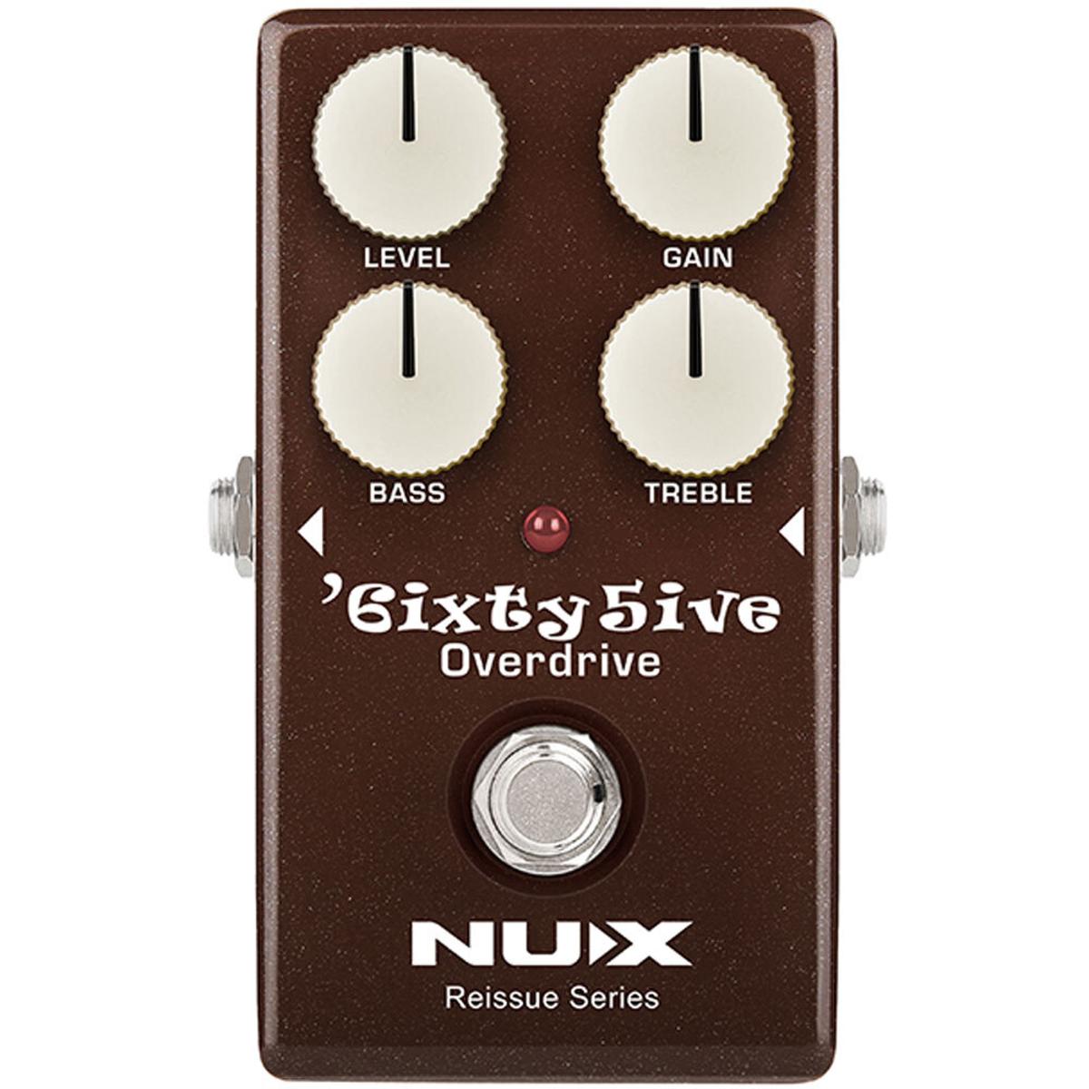 NU-X NX65 Reissue Series 6ixty5ive Overdrive Effects Pedal