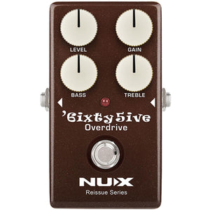 NU-X NX65 Reissue Series 6ixty5ive Overdrive Effects Pedal