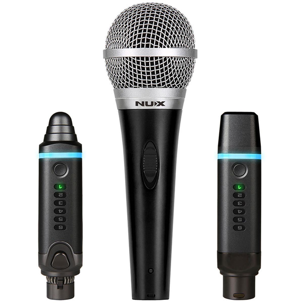 NU-X NXB3PLUS B3 PlusDigital 2.4GHz Wireless Microphone System Bundle