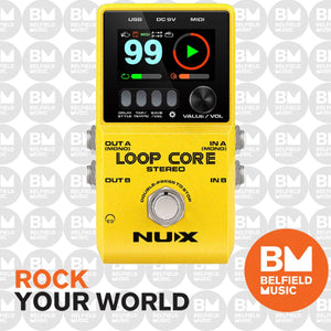 NU-X NXLOOPCORE Loop Core Stereo Effects Pedal