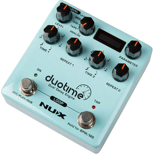 NU-X NXNDD6 Verdugo Series Duotime Dual Delay Engine Effects Pedal