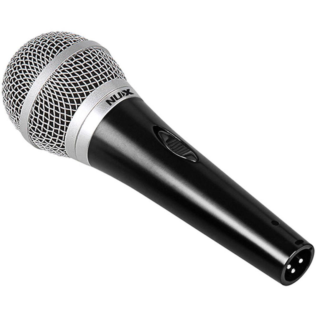 NU-X NXNDM3 Dynamic Handheld Microphone w/ Mic Clip & Pouch