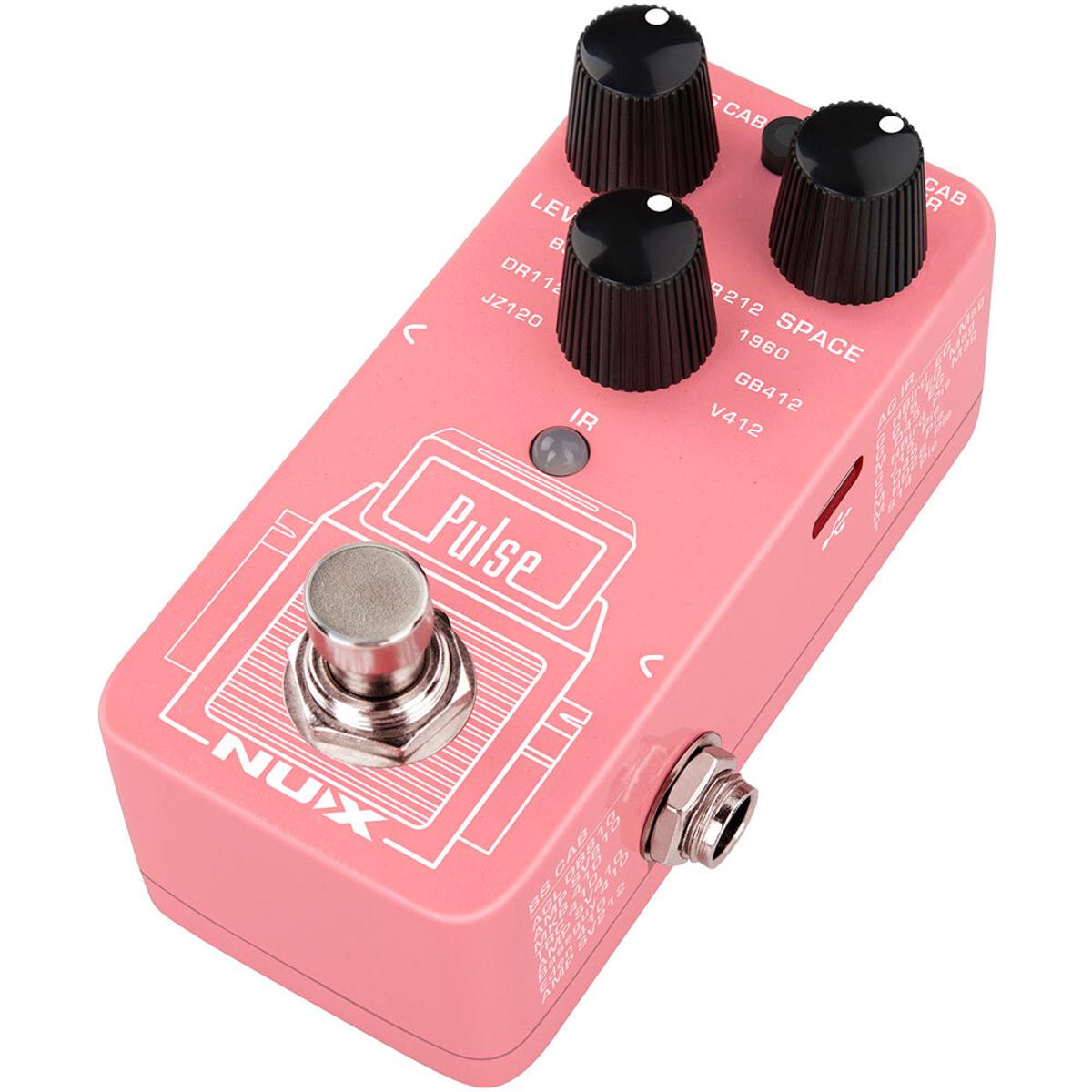 NU-X NXNSS4 Pulse Mini Core IR Loader Acoustic Guitar & Cab Simulator Effects Pedal