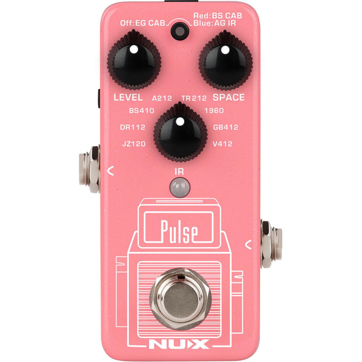 NU-X NXNSS4 Pulse Mini Core IR Loader Acoustic Guitar & Cab Simulator Effects Pedal