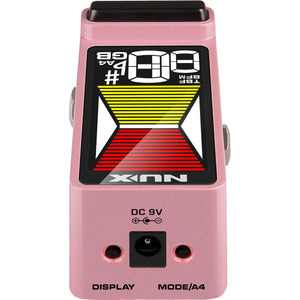 NU-X NXNTU3V2P Flow Tune Mini Core MkII Tuner Pedal Pink