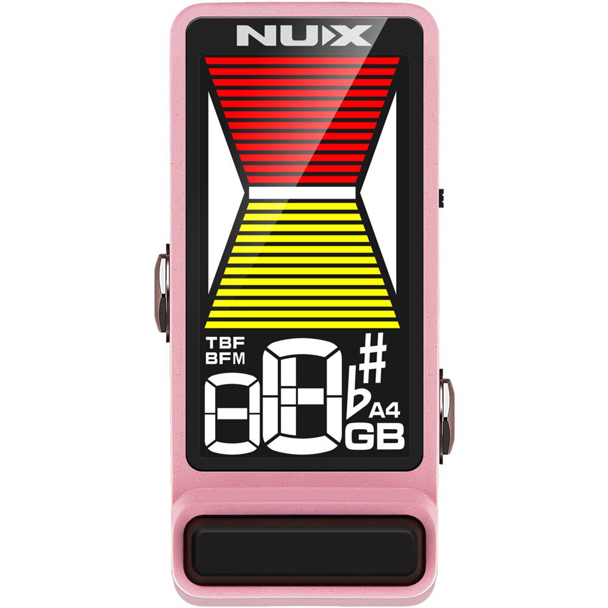 NU-X NXNTU3V2P Flow Tune Mini Core MkII Tuner Pedal Pink