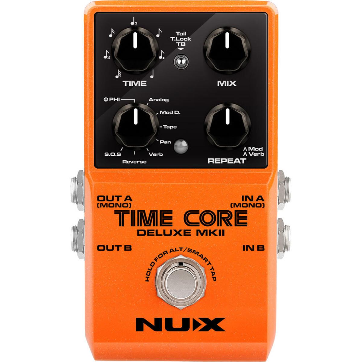 NU-X NXTIMECOREII Time Core Deluxe MkII Delay Effects Pedal
