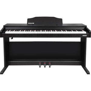 NU-X NXWK400B Upright 88-Key Digital Piano Black w/ Slide Top