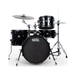 Natal DNA Stealth Practice Drum Kit w/ Mesh Heads - Black