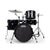 Natal DNA Stealth Practice Drum Kit w/ Mesh Heads - Black