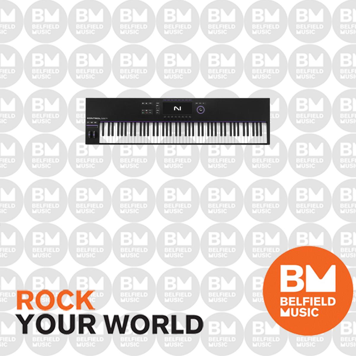 Native Instruments NI Komplete Kontrol S88 MK3 Controller Keyboard 88 ...