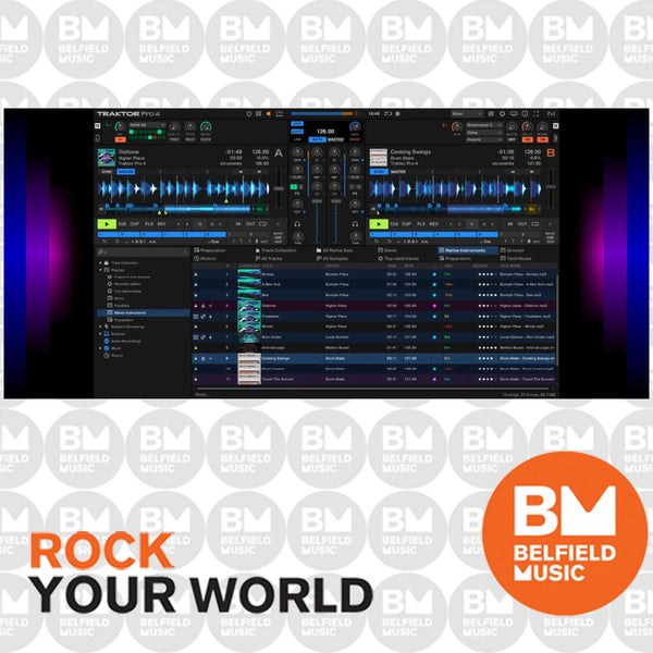 T Pro Software Native Instruments NI Traktor Pro 4 Software (Update from Traktor Pro ...
