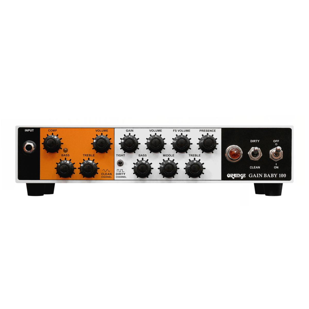 Orange Gainbaby 2-Channel 100 Watt Power Amplifier 100w Gain Baby Amp