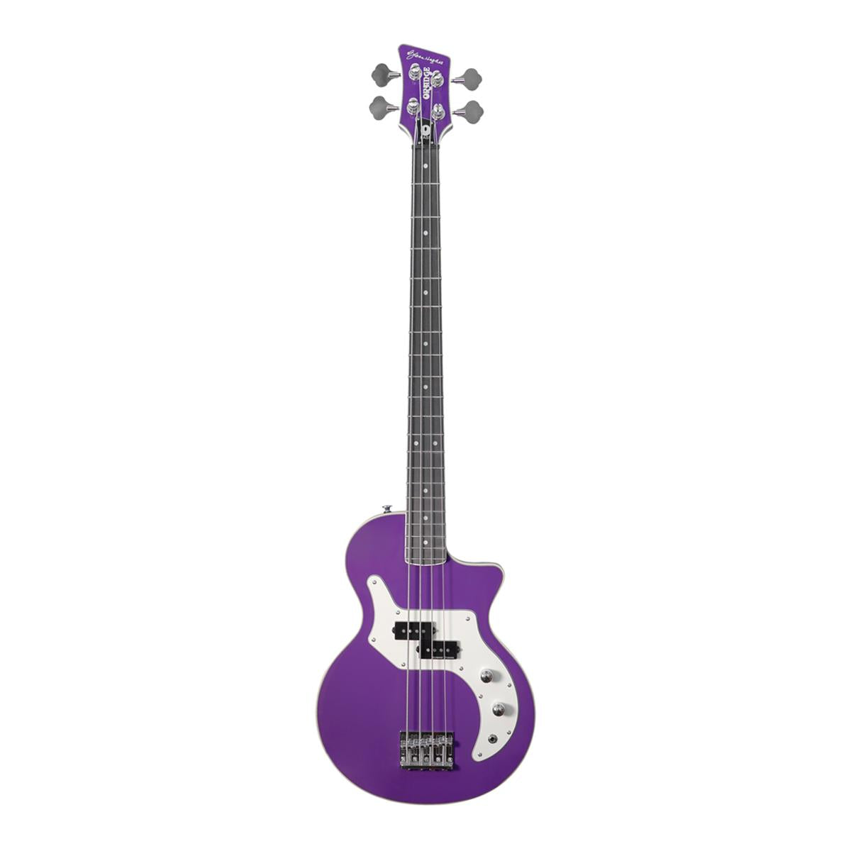 Orange Glenn Hughes Signature Purple O Bass Guitar w/ Gigbag