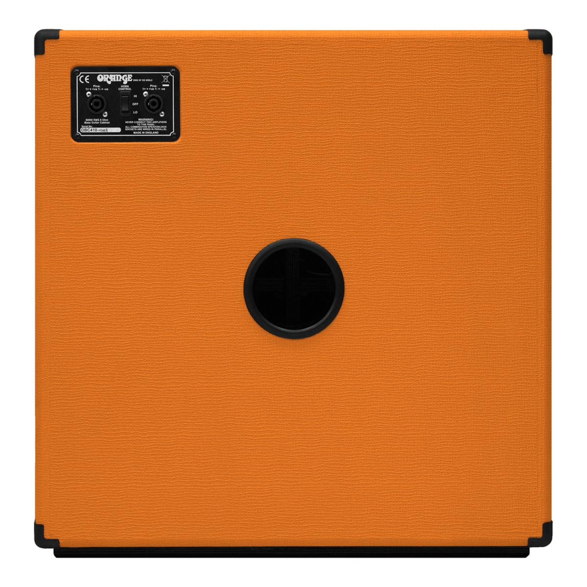 Orange OBC410HC UK Made Bass Guitar Cabinet 4x10inch Speaker Cab