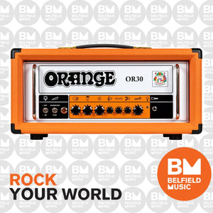 Orange OR30 Single Channel Guitar Amplifier 30w Head Amp - Made in UK
