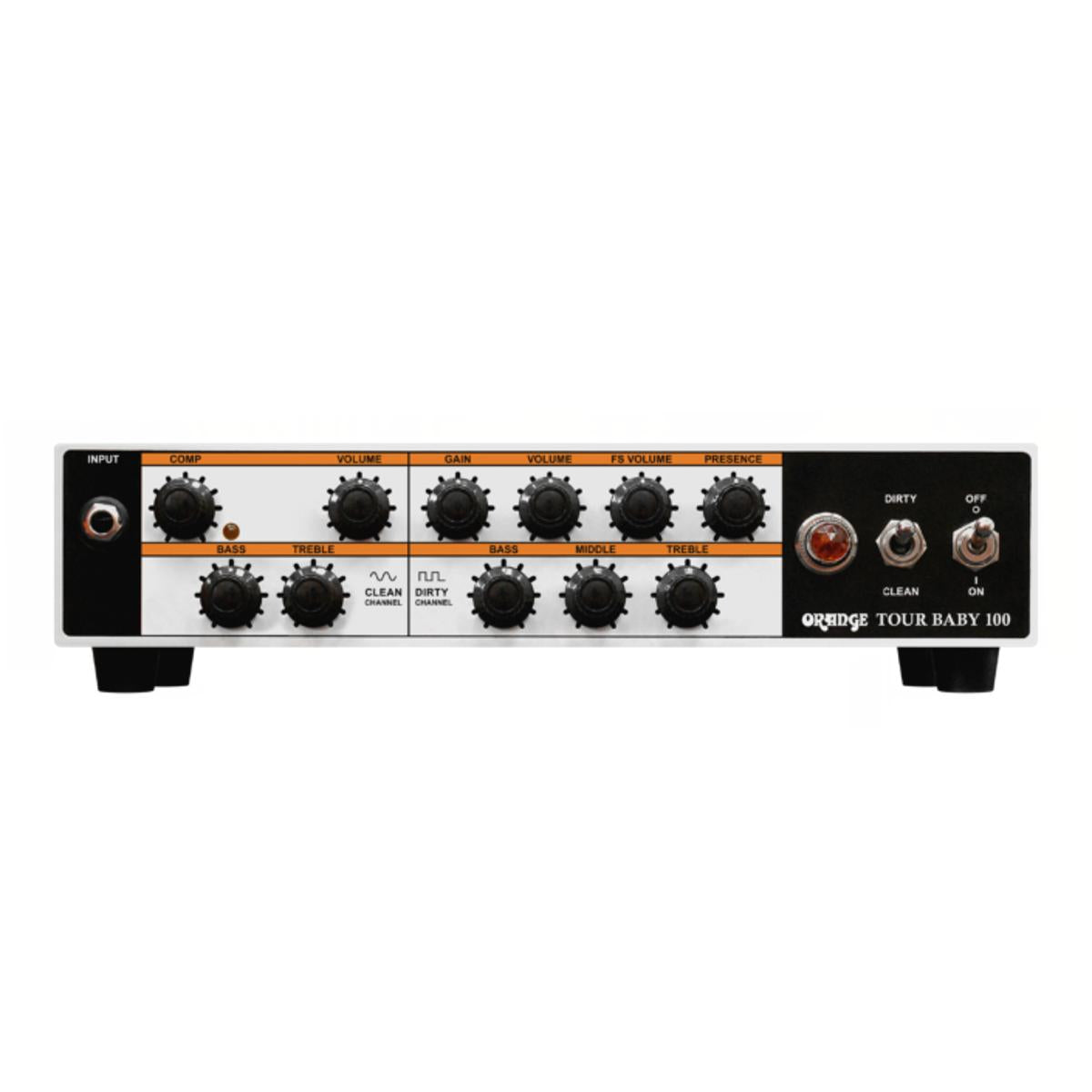 Orange Tourbaby 2-Channel 100 Watt Power Amplifier 100w Tour Baby Amp