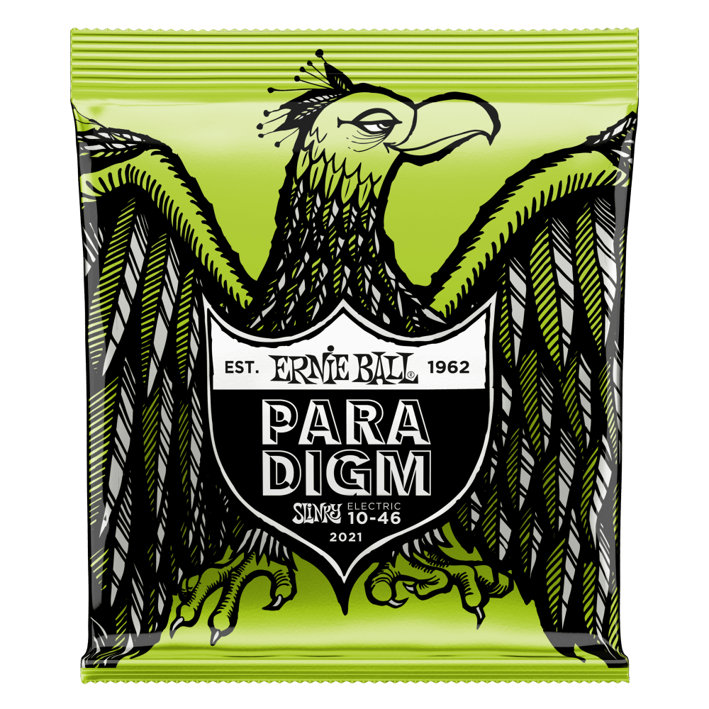 Ernie Ball 2021 Paradigm Electric Guitar Strings Regular Slinky 10-46
