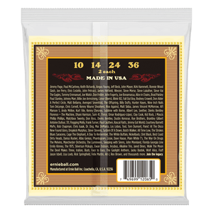 Ernie Ball 2065 Earthwood Mandolin Strings 80/20 Bronze Medium 10-36 (Loop End)