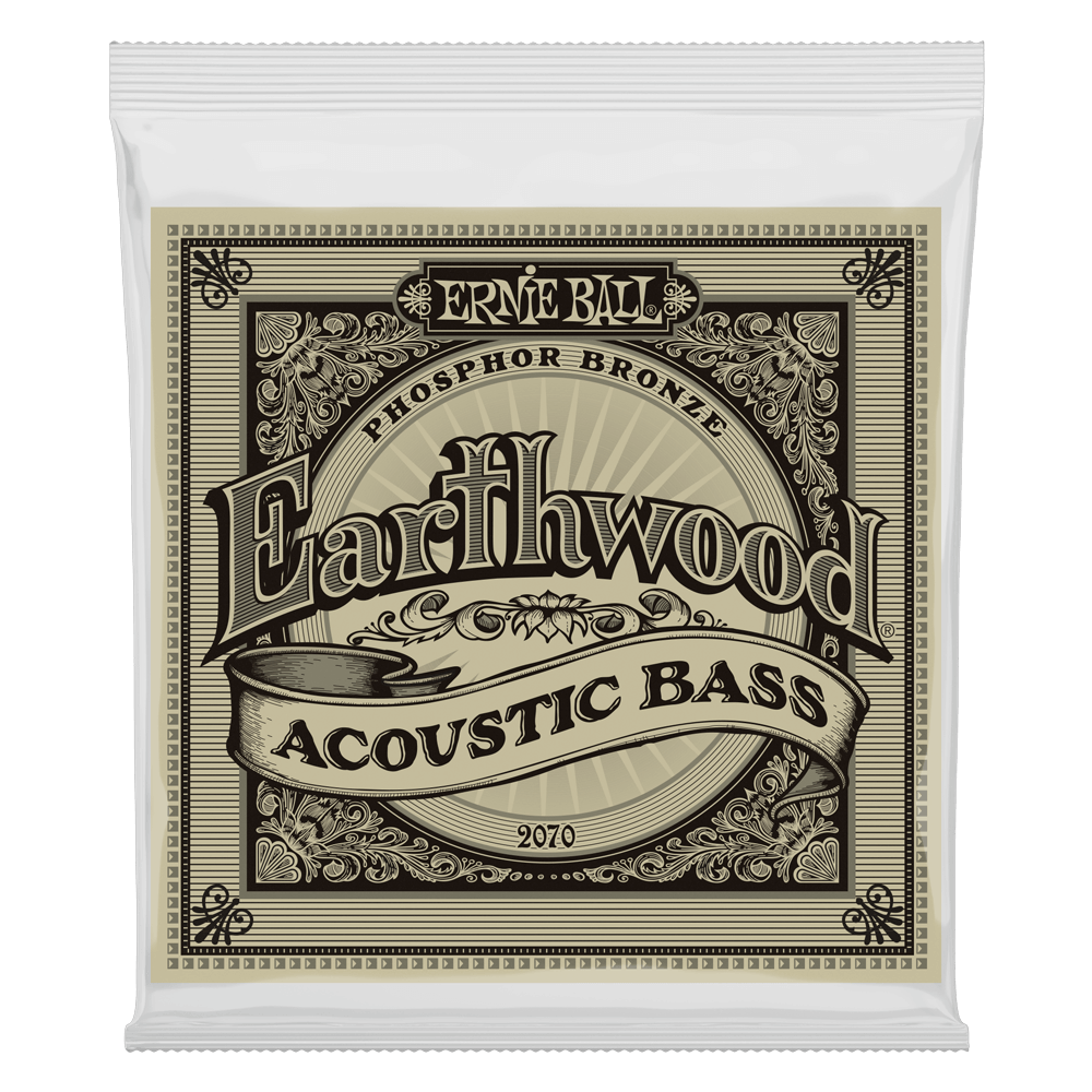 Ernie Ball 2070 Earthwood Acoustic Bass Strings 45-95