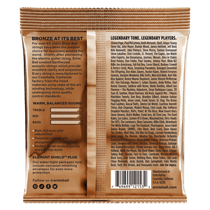 Ernie Ball 2153 Earthwood Acoustic Guitar Strings 12-String Phosphor Bronze Light 9-46