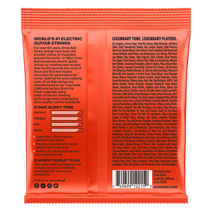 Ernie Ball 2215 Electric Guitar Strings Slinky Nickel Wound Skinny Top / Heavy Bottom 10-52