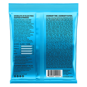 Ernie Ball 2225 Electric Guitar Strings Slinky Nickel Wound Extra 8-38