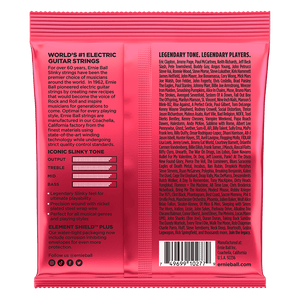 Ernie Ball 2226 Electric Guitar Strings Slinky Nickel Wound Burly 11-52