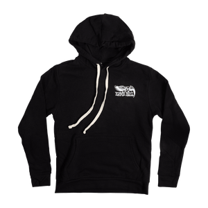 Ernie Ball 6002 Eagle Fleece Hoodie Jumper - Black - Large