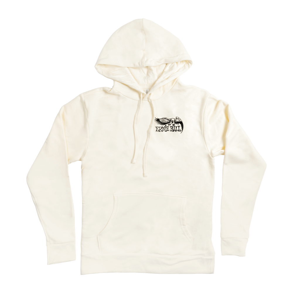 Ernie Ball 6012 Eagle Fleece Hoodie Jumper - Natural - Large