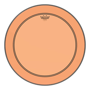 Remo P3-1320-CT-OG Powerstroke 3 Colortone ORANGE Bass Drum Head Skin 20 Inch PS3 20" w/ Falam Patch