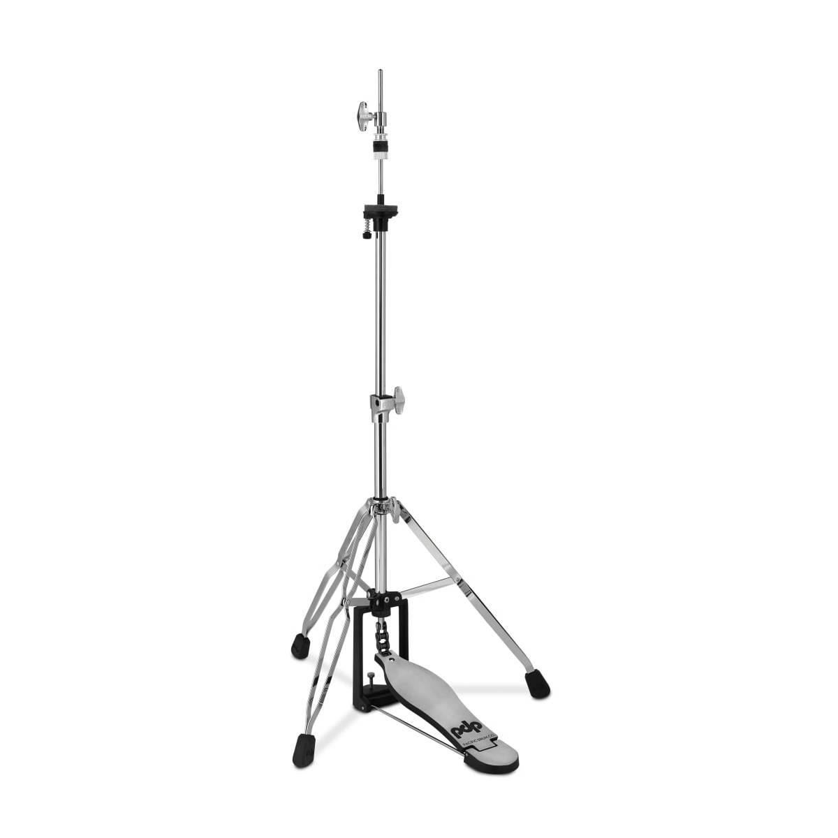 PDP Drums 700 Series Hardware Pack 3-Piece - PDSP710 Single Kick Pedal, PDHH713 3-leg Hi-Hat Stand & PDDT710RB Stool