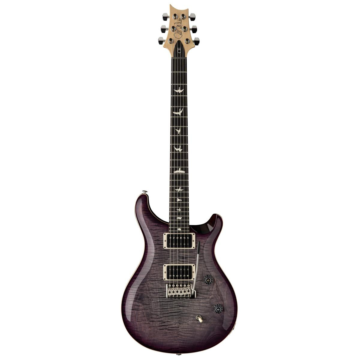 PRS Paul Reed Smith CE 24 Electric Guitar Faded Grey Black Purple Burst CE24