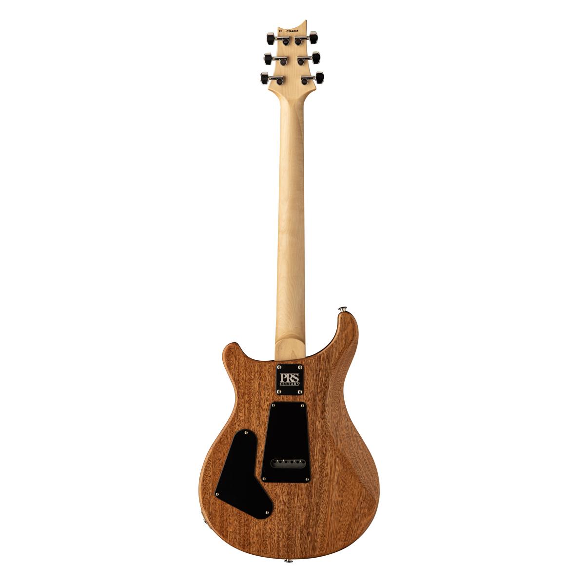PRS Paul Reed Smith CE 24 Semi-Hollow Electric Guitar Black Top (Natural Back) CE24SH